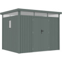 X-Metal Abri de jardin métal Vert Acier galvanisé 6.8m²