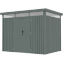 X-Metal Abri de jardin métal Vert Acier galvanisé 6.8m²