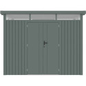 X-Metal Abri de jardin métal Vert Acier galvanisé 6.8m²
