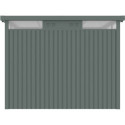 X-Metal Abri de jardin métal Vert Acier galvanisé 8.7m²