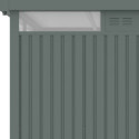 X-Metal Abri de jardin métal Vert Acier galvanisé 8.7m²