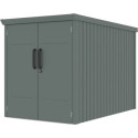 X-Metal Abri pour vélos Vert Métal 3m²