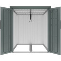 X-Metal Abri pour vélos Vert Métal 3m²