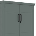 X-Metal Abri pour vélos Vert Acier galvanisé 3.3m²