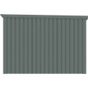 X-Metal Abri pour vélos Vert Acier galvanisé 3.3m²