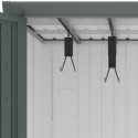 X-Metal Abri pour vélos Vert Acier galvanisé 3.3m²