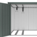X-Metal Abri pour vélos Vert Acier galvanisé 3.3m²