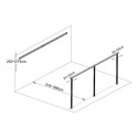 X-Metal Toit de terrasse alu Gris Aluminium 32m²