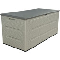 Jôbu Coffre de jardin Beige Polyéthylène Haute Densité (HDPE) 1.08m²