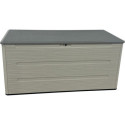 Jôbu Coffre de jardin Beige Polyéthylène Haute Densité (HDPE) 1.08m²