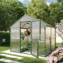 KGT Serre de jardin en polycarbonate Vert 5,06m²