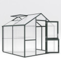 KGT Serre de jardin en polycarbonate Vert 5,06m²