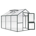 KGT Serre de jardin en polycarbonate Vert 7.5m²