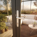 KGT Serre de jardin en verre Gris 9m²