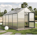 KGT Serre de jardin en polycarbonate Vert 12.74m²