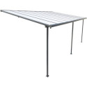 X-Metal Toit de terrasse alu Gris Aluminium 24.70m²