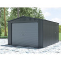 X-Metal Garage métal Gris Métal 15.14m²
