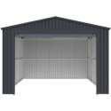 X-Metal Garage métal Gris Métal 15.14m²