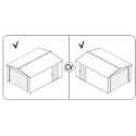 X-Metal Garage métal Gris Métal 15.14m²