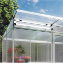 KGT Serre de jardin en polycarbonate Gris 6.00m²