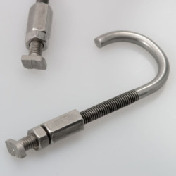 KGT Clips & crochets Gris Acier