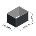 KGT Potagers Gris Aluminium