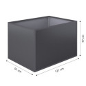 KGT Potagers Gris Aluminium