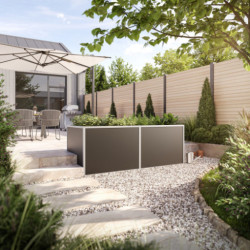 KGT Potagers Gris Aluminium