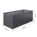 KGT Potagers Gris Aluminium
