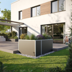 KGT Potagers Gris Aluminium