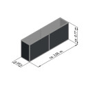 KGT Potagers Gris Aluminium