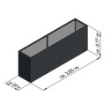 KGT Potagers Gris Aluminium