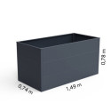 KGT Potagers Gris Acier galvanisé