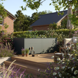 KGT Potagers Gris Acier galvanisé