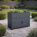 KGT Potagers Gris Acier galvanisé