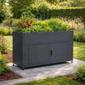 KGT Potagers Gris Acier galvanisé