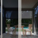 Ombréa Pergolas bioclimatiques Gris Aluminium 9m²