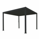 Ombréa Pergolas bioclimatiques Gris Aluminium 9m²