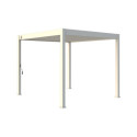 Ombréa Pergolas bioclimatiques Blanc Aluminium 9m²