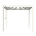 Ombréa Pergolas bioclimatiques Blanc Aluminium 9m²