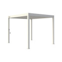Ombréa Pergolas bioclimatiques Blanc Aluminium 9m²