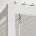 Ombréa Pergolas bioclimatiques Blanc Aluminium 9m²