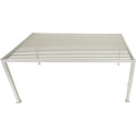 Ombréa Pergolas bioclimatiques Blanc Aluminium 12m²