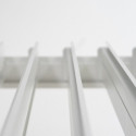 Ombréa Pergolas bioclimatiques Blanc Aluminium 12m²