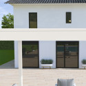 Ombréa Pergolas bioclimatiques Blanc Aluminium 12m²