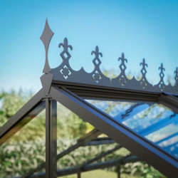 BloomCabin Crêtes de faitage Noir Aluminium