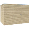 Gardenas Abri de jardin bois 5 à 10 m² Marron Bois massif 6.3m²