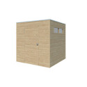 Gardenas Abri de jardin bois moins de 5 m² Marron Bois massif 4.4m²