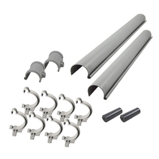 Karibu Kit gouttières Gris