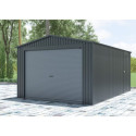 X-Metal Garage métal Gris Acier galvanisé 17.31m²